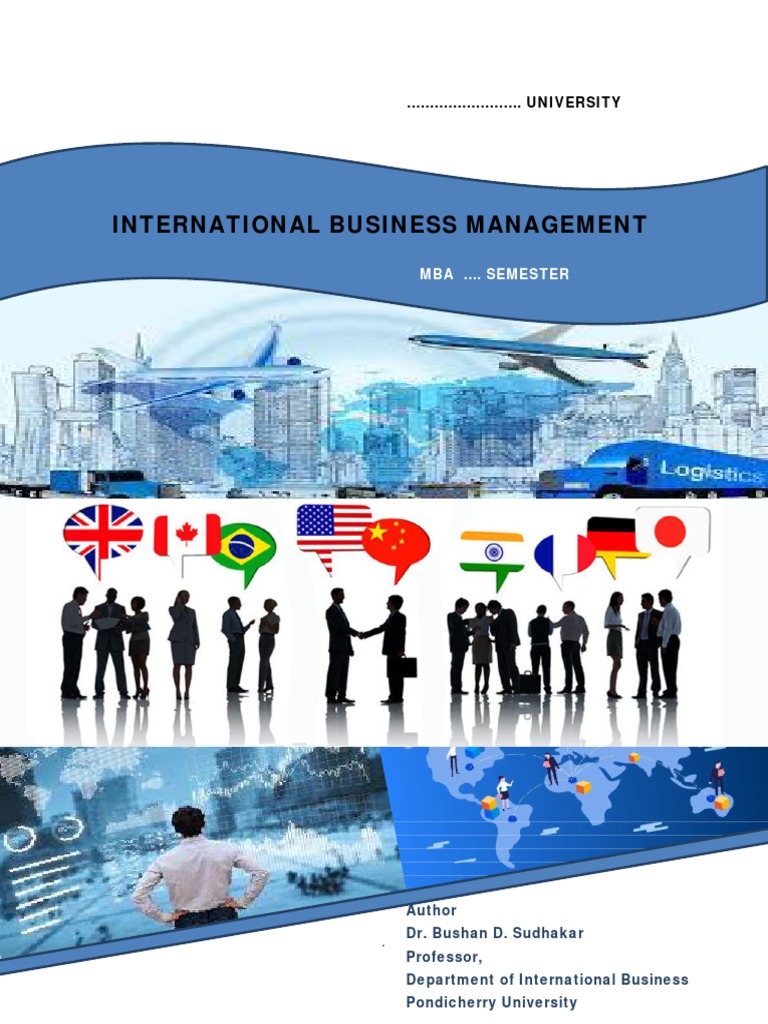 Dba5302 International Business Managementallaunits | PDF ...