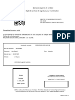 Formulaire de Dépôt de Photo Et de Signature Pour Numérisation