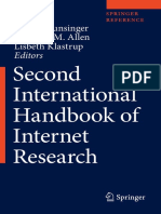 (Springer Reference) Jeremy Hunsinger, Matthew M. Allen, Lisbeth Klastrup - Second International Handbook of Internet Research-Springer (2020)