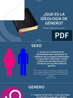 Que Es La Ideología de Género