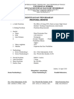 Surat Pengesahan Biaya A4 4x