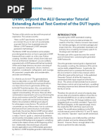 Uvmf Beyond The Alu Generator Tutorial Extending Actual Test Control of The Dut Inputs - VH v15 I12