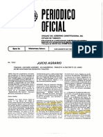 Periódico Oficial de Tabasco. 3 de Agosto de 1994.