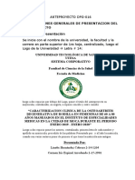 Instrucciones Anteproyecto DPG