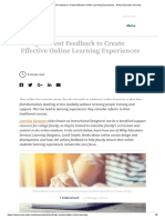 Using Student Feedback To Create Effective Online Learning Experiences - Wiley Education Services