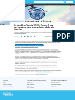 Argentina Vuela 2023 - Conocé Las Aeronaves Que Surcarán El Cielo de Morón - Argentina - Gob.ar