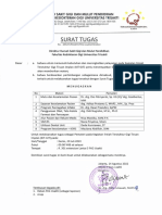 Surat Tugas Pemateri KIT-GTI