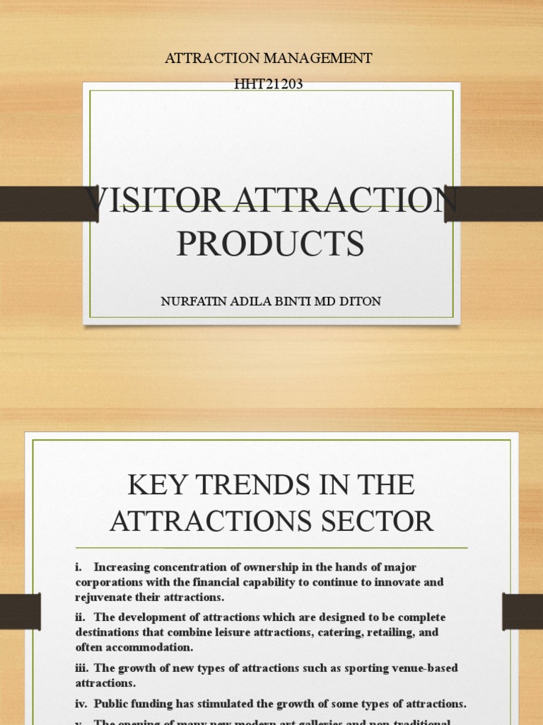 Visitor Attraction Management Trends | PDF | Tourism | Product (Business)