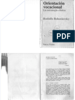 Orientacion Vocacional La Estrategia Clinica Bohoslavsky Rodolfo