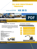 Hyundai Excavator HX 55 S