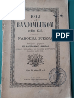 Бој Под Бањом Луком Године 1737