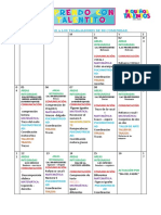 Calendario Del Mes de Junio - 3 Años