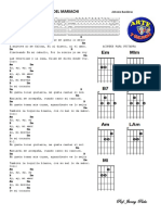 Canciones Con Acordes para Guitarra Flaca - La Canción Del Mariachi