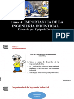 Unidad I Tema 4 Importancia de La Ig - Industrial - 2022