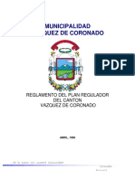 Plan Regulador 1998 Coronado