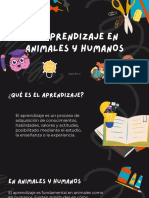 Aprendizaje en Animales y Niños