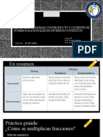 Clase 9 - Problemas de Producto y Cociente Racional