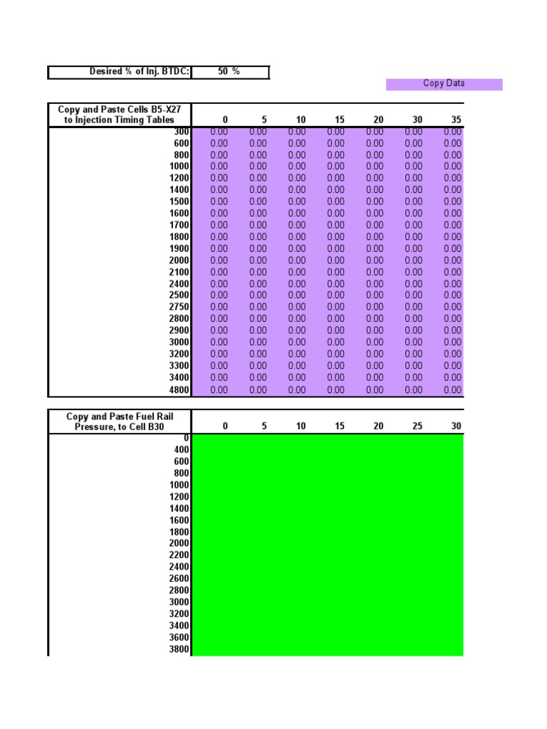 Injection Timing Calculator 2020 PDF Vehicles Fuels