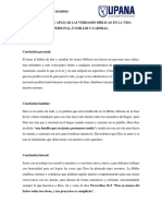 Beneficios de Aplicar Las Verdades Bíblicas en La Vida Personal