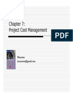 Chapter 7 Project Cost Management