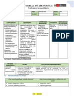 08 Junio - Mat - Clasificamos Cuadriláteros - 6to