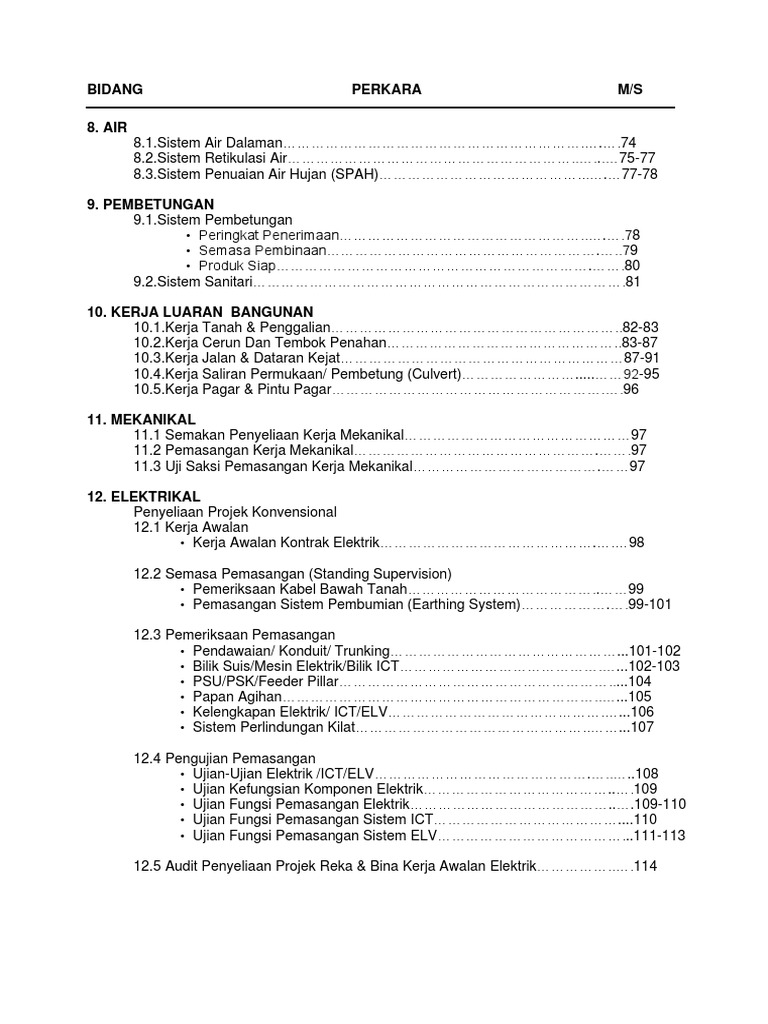 Pages From NOTA SEMAKAN PEMBINAAN DAN PENYELIAAN TAPAK BINA JKR MALAYSIA16 PDF