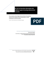 Prescripción de Los Derechos Derivados Del Contrato Realidad Según La Jurisprudencia Del Consejo de Estado