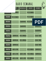 Horario Semanal