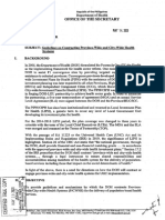 DOH Admin Order No. 2020-0018 Dated May, 14 2020