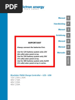 Manual Bluesolar PWM Charge Controller Lcd&Usb 12v 24v 30a & 48v 10a 20a 30a en NL FR de Es Se It