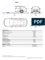 Dimensioni Volkswagen Nuova Passat Variant