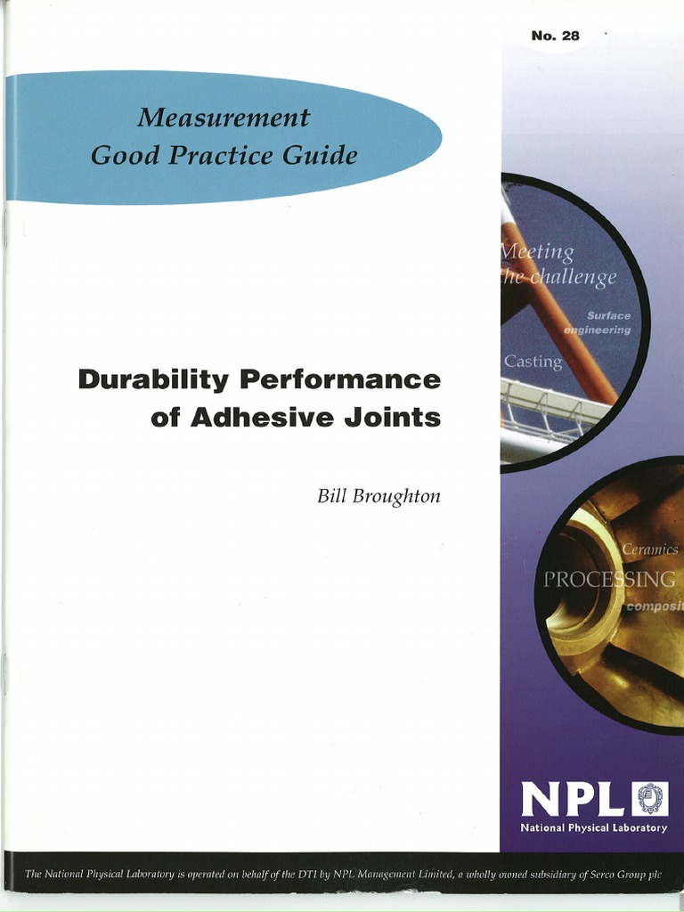 Durability Performance of Adhesive Joints PDF