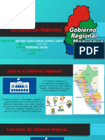 Los Gobiernos Regionales