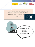 Guia de Atencion Al Suicidio para Educadores