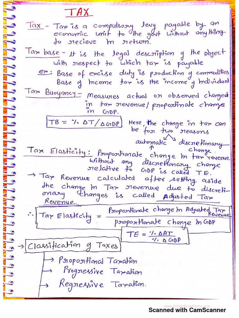 RBI Grade B Handwritten Notes PDF | PDF