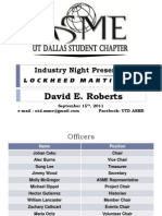 David E. Roberts: Industry Night Presents