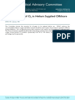 DMAC 05 - January 1981 Recommendations on Minimum Level of O2 in Helium Supplied Offshore - Published  Nov 27 2012