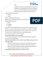 Cheat Sheets - Critical Reasoning