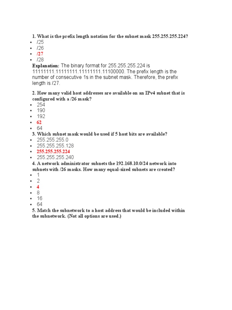 IPv4 and IPv6 Subnetting Guide | PDF | I Pv6 | Ip Address