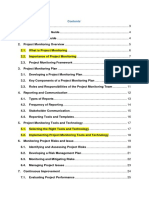 Project Monitoring Guideline V1