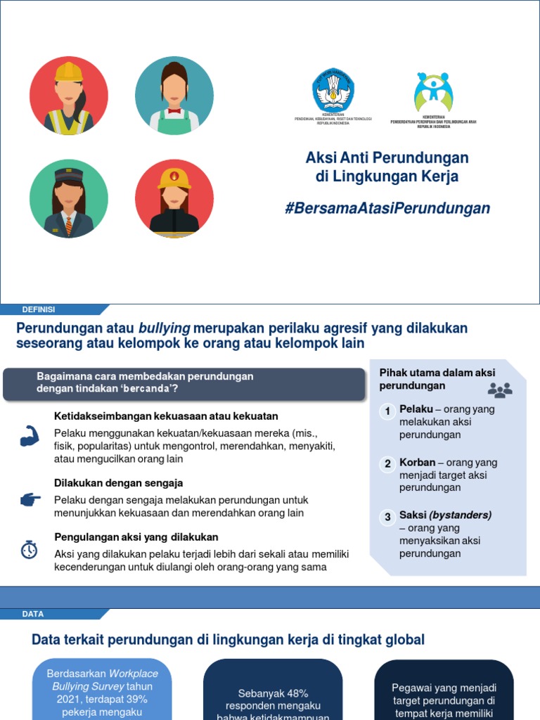 Paparan Pencegahan Perundungan Di Lingkungan Kerja Pdf