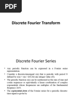 Unit 3 - Discrete Fourier Transform