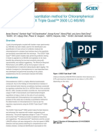 TN - TQ3500 - A Rapid Sensitive Quantitation Method For Chloramphenicol in Meat