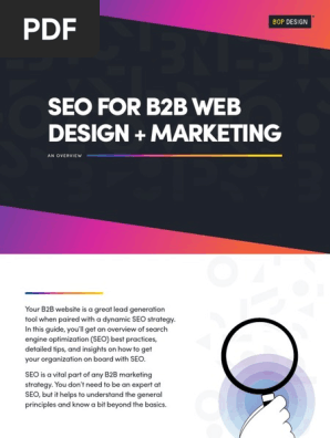 BOP SEO SEO for B2B Web Design Marketing an Overview 051723
