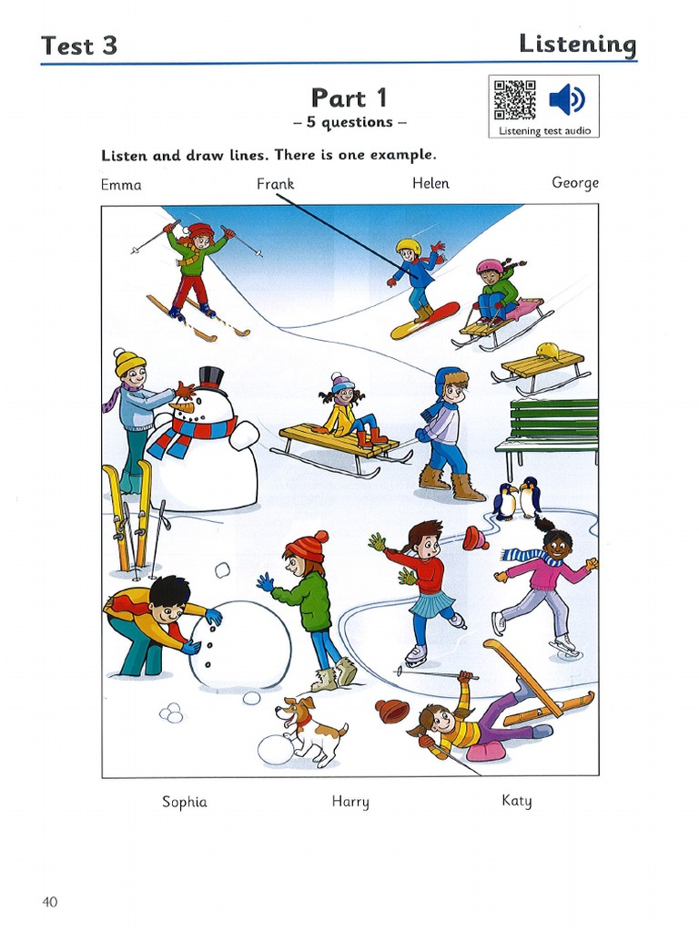 Flyers 4 Authentic Examination Papers 2022-40-57 | PDF