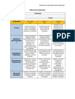 Rubrica Infografía Joz