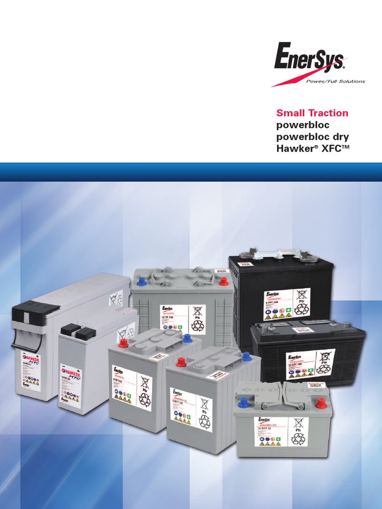 Enersys Powerbloc GB EnerSysHawker PDF Battery Charger