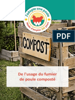 De Lusage Du Fumier de Poule Composte