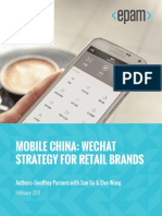 Mobile China WeChat Strategy For Retail Brands
