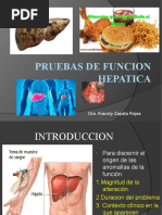 Evaluación de Pruebas Hepáticas | PDF | Hepatitis | Transaminasa